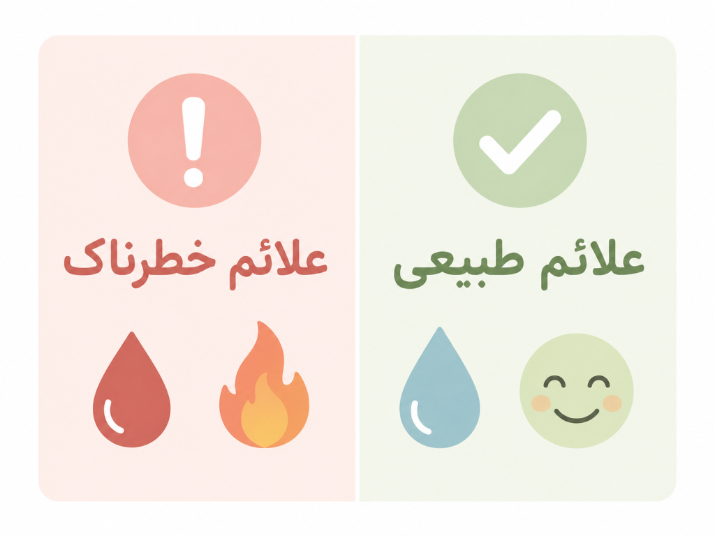 دستان در حال نگه داشتن یک حلقه طلایی کوچک پیرسینگ سپتوم در کنار محلول سالین