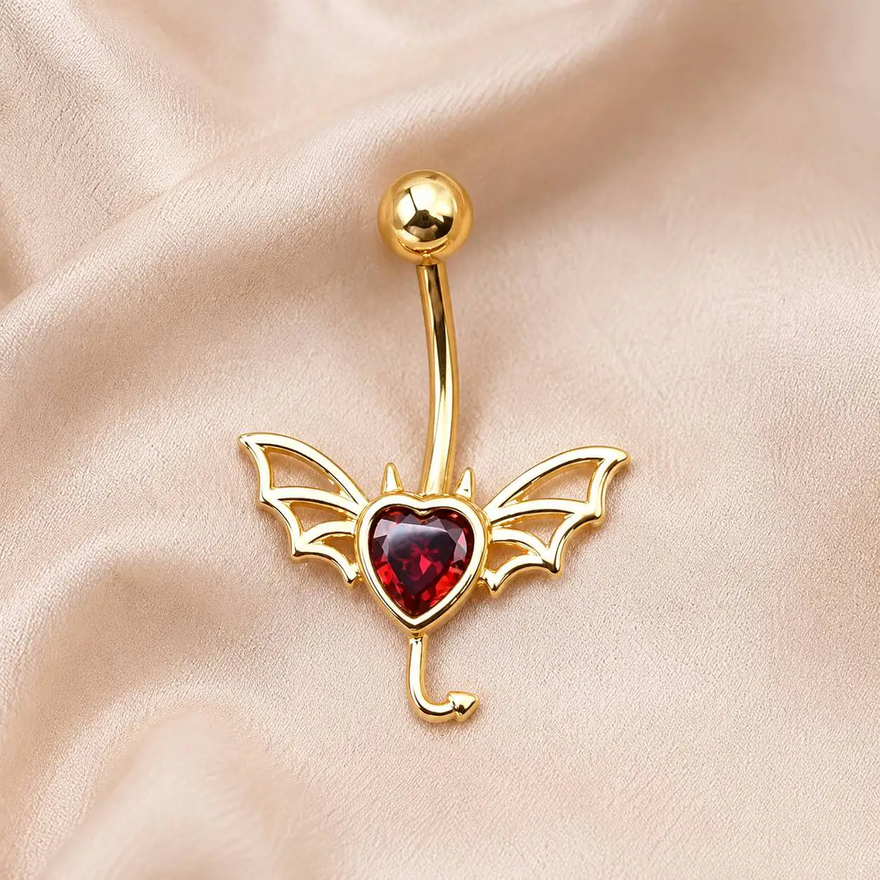 gothic-heart-navel-piercing-gold